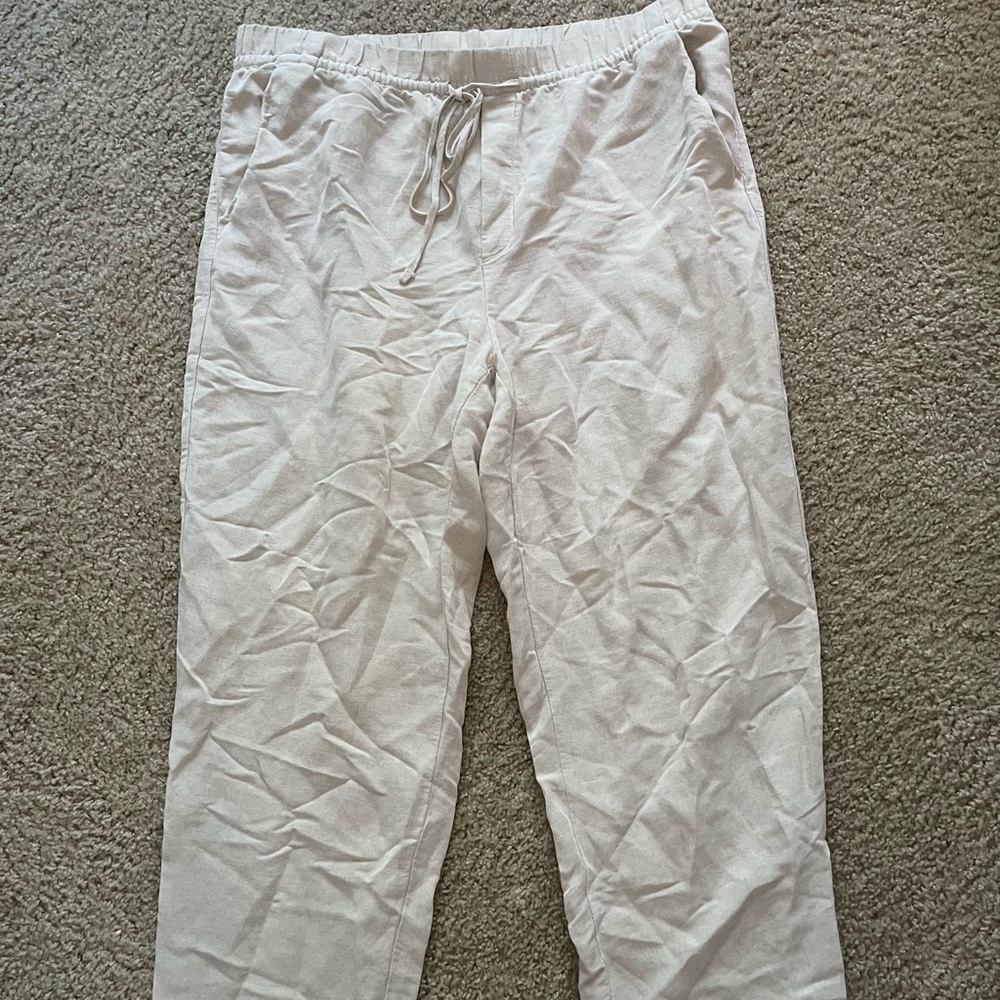 Linen Blend Pants